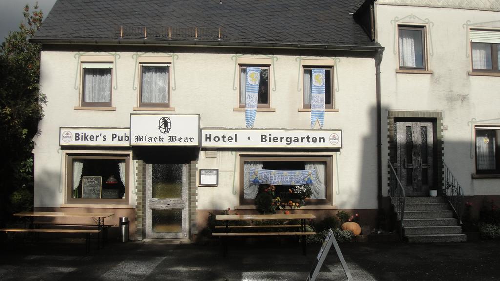 Black Bear Bikers Pub-Hotel Kempfeld Exterior foto